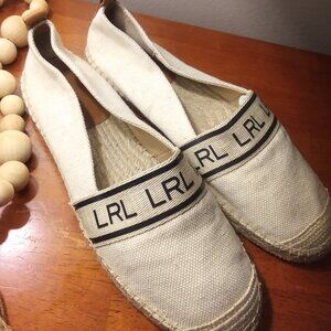 Lauren Ralph Lauren Women's Caylee III Espadrille Flats sz 9.5